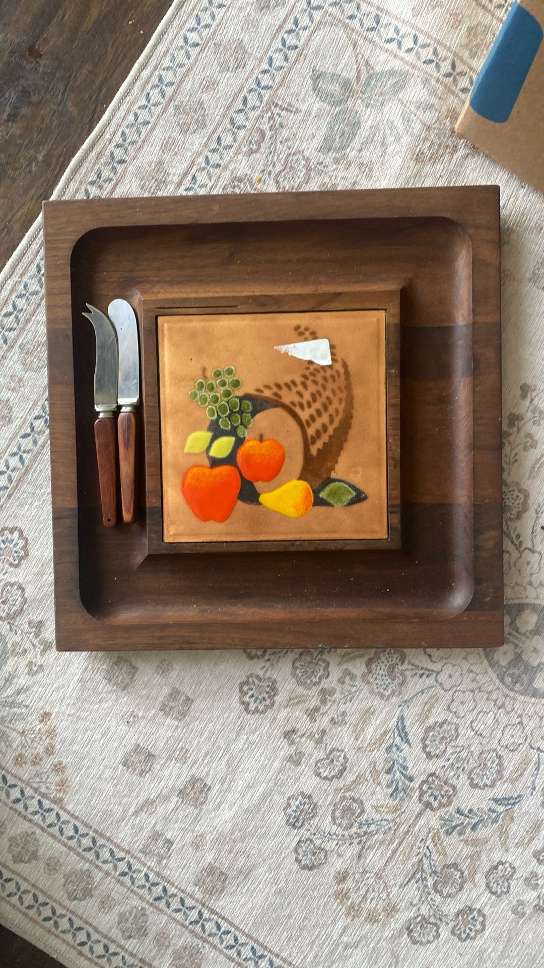 Vintage Cheese Board