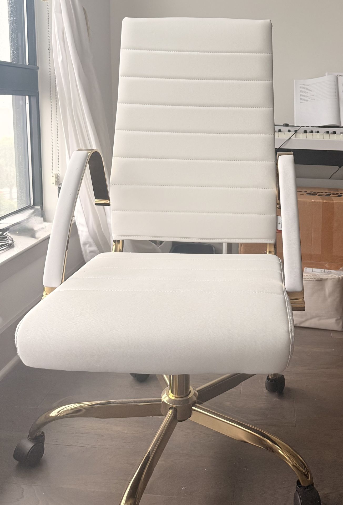 White Office chair