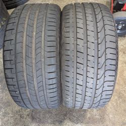 245/30ZR20 PIRELLI P ZERO PAIR OF TIRES 