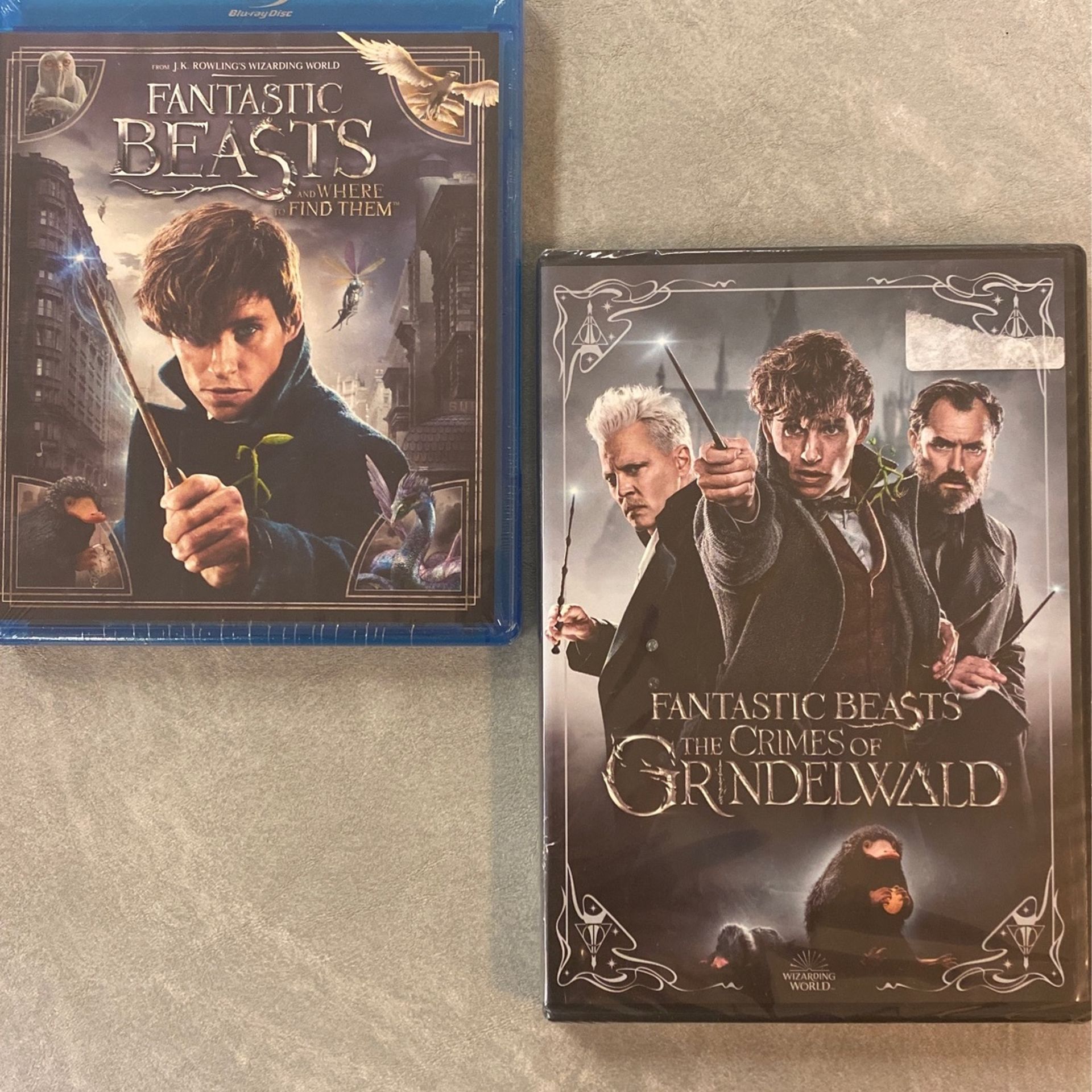 Fantastic beasts DVDs Unopened