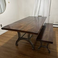 Dinning Room Table With Bench $450