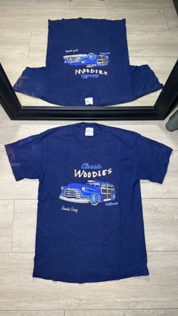 Y2K 2000s Classic Woodies Car Santa Cruz California Shirt
