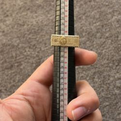 14k Dollar Ring