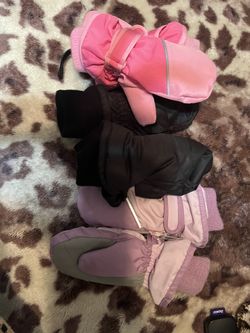 Guantes Para Niñas Del 1 al 5