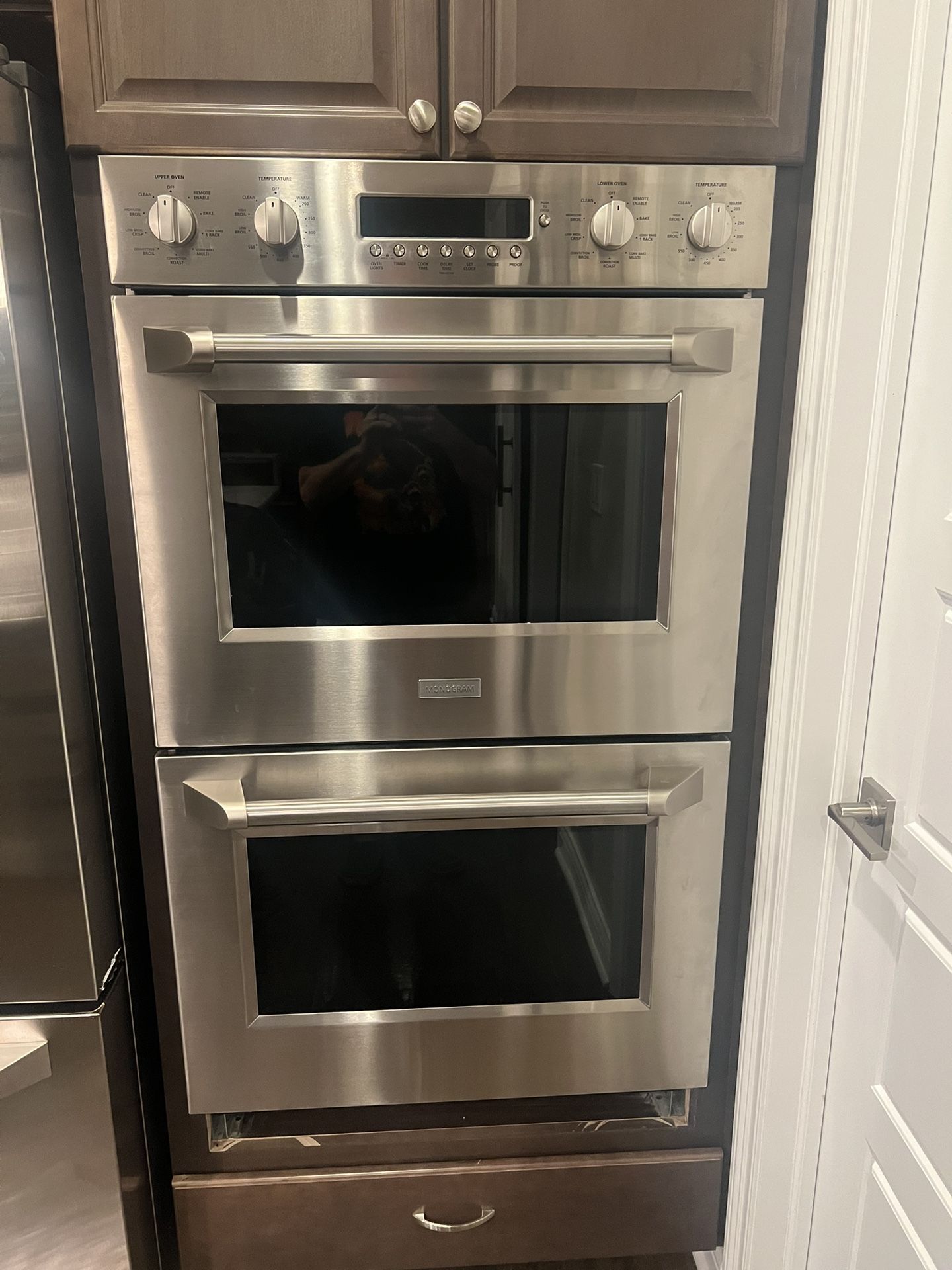 Monogram Double wall Oven Stainless Steel