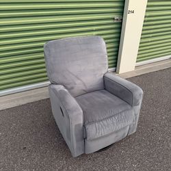 Beautiful Light Blue Recliner Rocking Chair + Free Delivery 