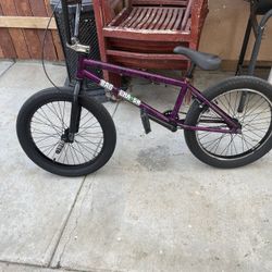 It’s purple and block has a bad chase or sticker on the frame
