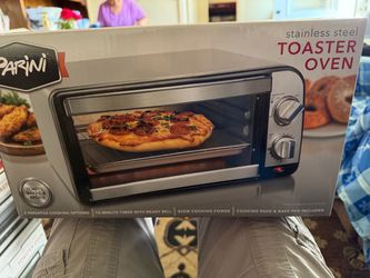 Parini Stainless Steel Toaster Oven NEW