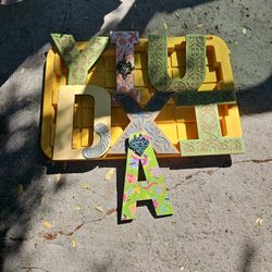 Wooden Letters