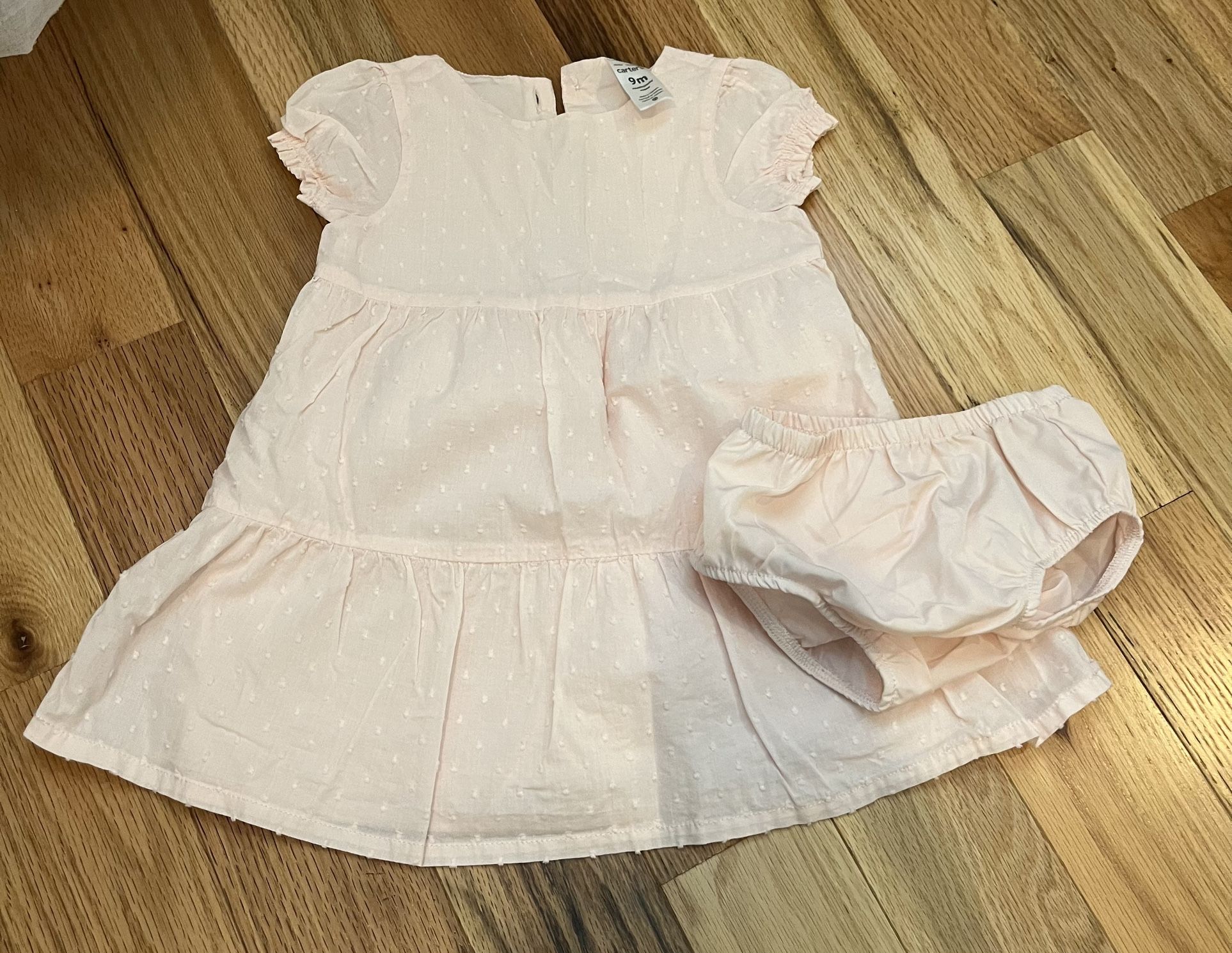 Carters Dress With Diaper Cover 9 Months