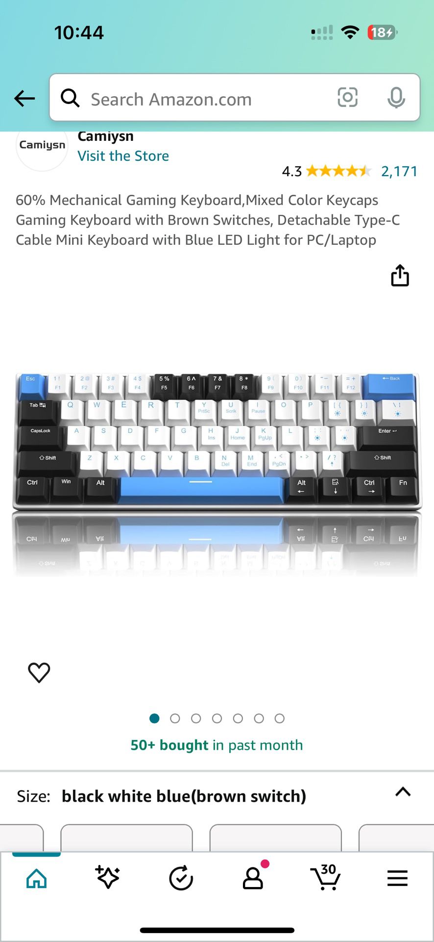 60% Mechanical Magegee keyboard