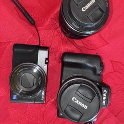 Canon M50 & Sony RX100 