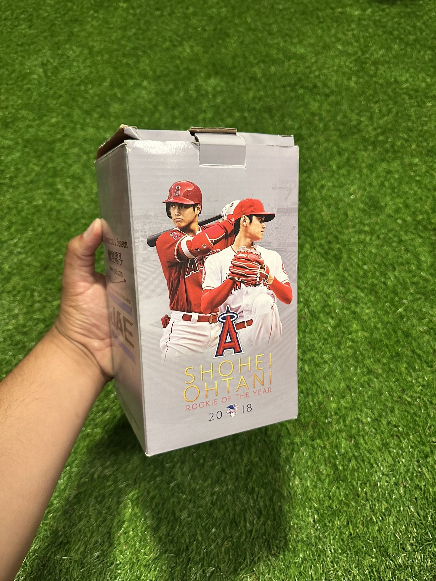 2018 Shohei Ohtani Rookie Of The Year Bobblehead, MLB Los Angeles Angels