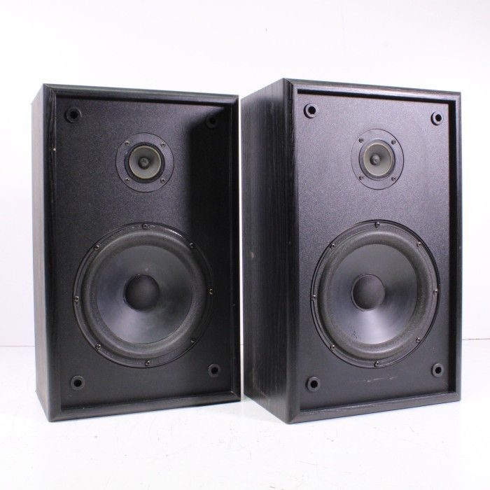 Cambridge SoundWorks Model Six Bookshelf Speakers 2-Way Acoustic Suspension