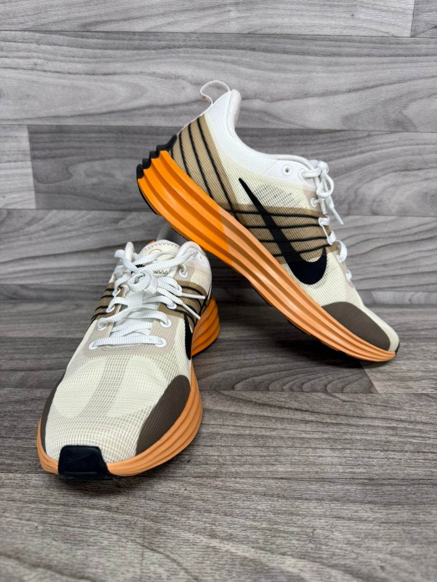 Nike Lunar Roam “Summit White/Khaki/Orange” Running Shoes (A1D027367)