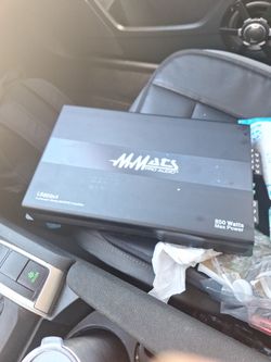 Mmats Amplifier 4 Channel