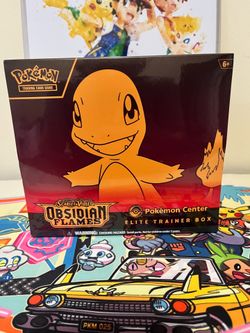 Pokémon Center Exclusive Obsidian Flames Elite Trainer Box ETB SEALED