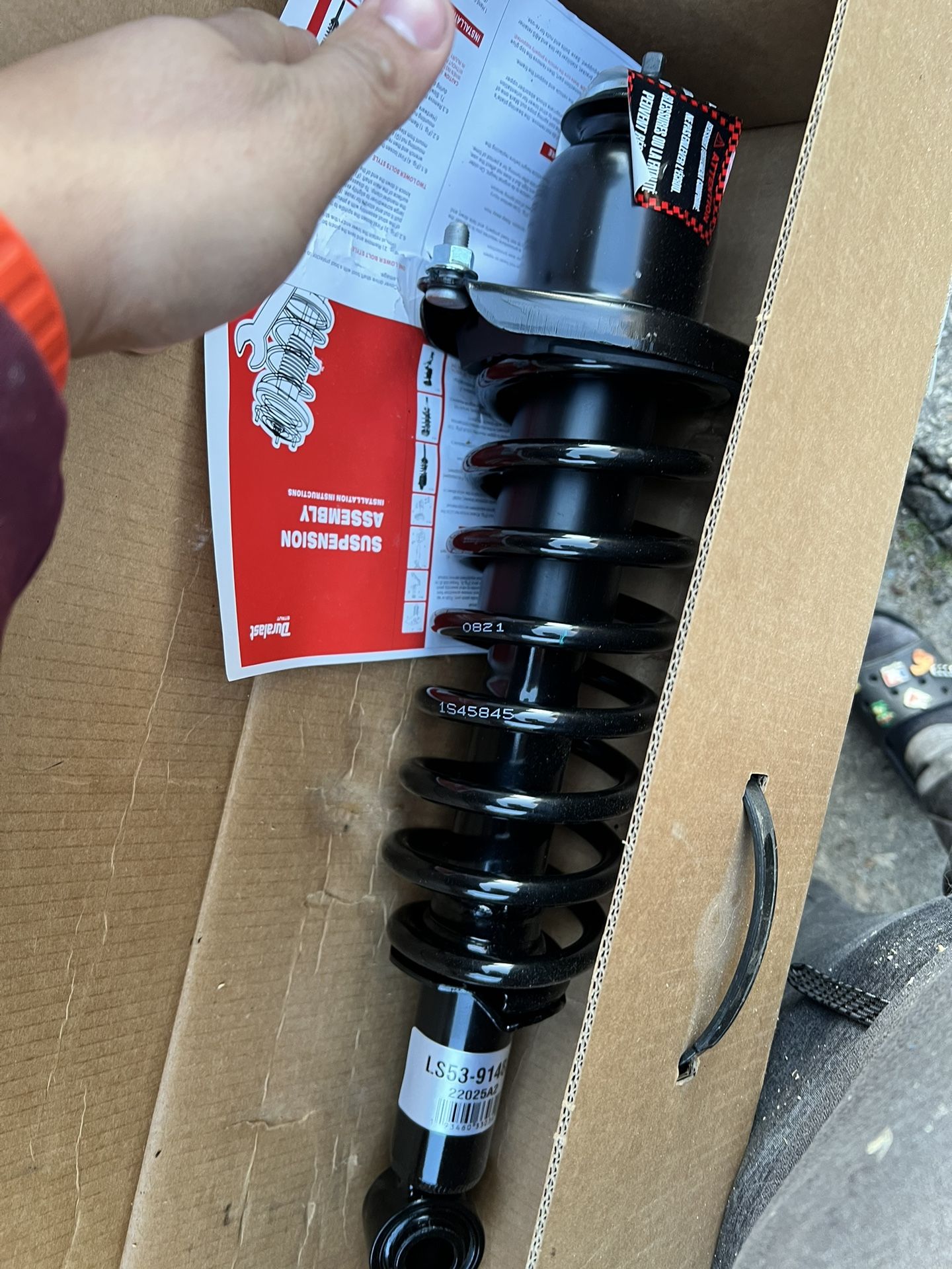 Toyota Corolla 2017 Duralast Loaded Strut