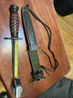 Korean war knife. Was father-in-laws. Silver star, 2 bronze stars and purple heart.