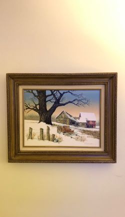H. Hargrove Oil Painting