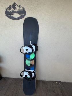 Burton Snowboard and Union STR Bindings
