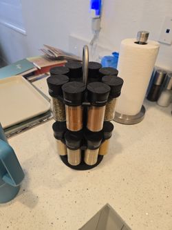 Rotating spice rack