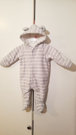 Baby thick hooded zip up