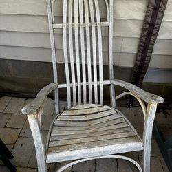Solid Wood  Rocking Chair For Only $10