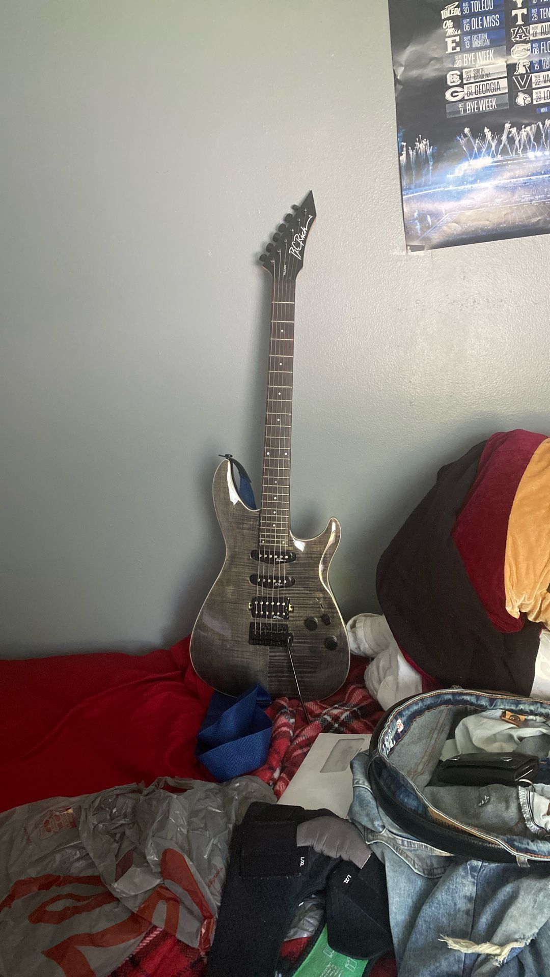 Bc Rich Villan  Guitar And Amp For Sell