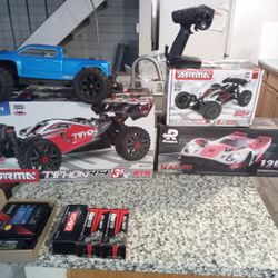 Large Arrma Rc Bundle 4 Cars Brand New 4x4 