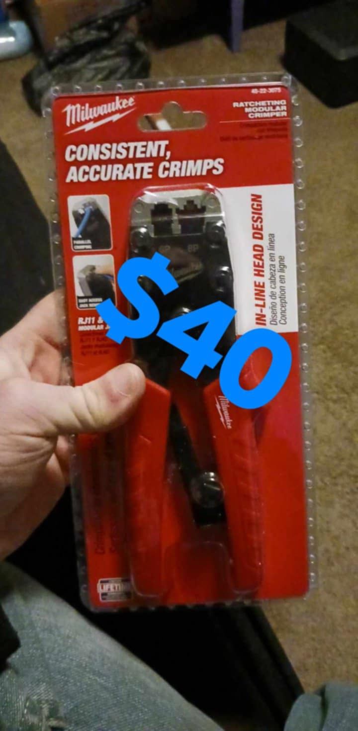 Milwaukee Ratcheting Modular Crimper