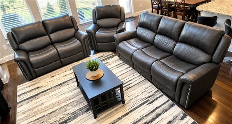 3+2+1 Recliner Sofa set with Coffee table
