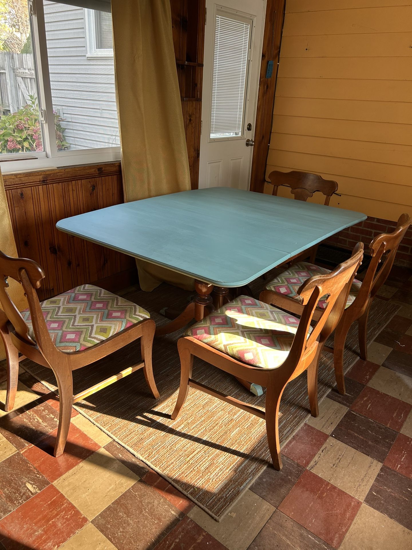 Six Leg Folding Table