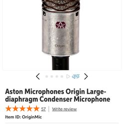 Aston Microphone Brand new