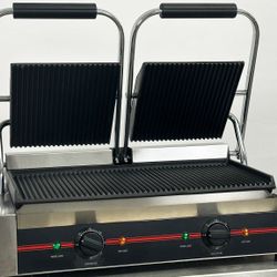 NSF Panini Press Grill Sandwich Griddler 110V PG813B