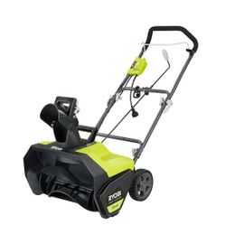 Ryobi 20 in. 13-Amp Corded Electric Snow Blower (Model RYAC803)