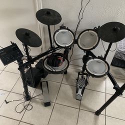 Electric Drums, Head Phones And Monitor 700 OBO