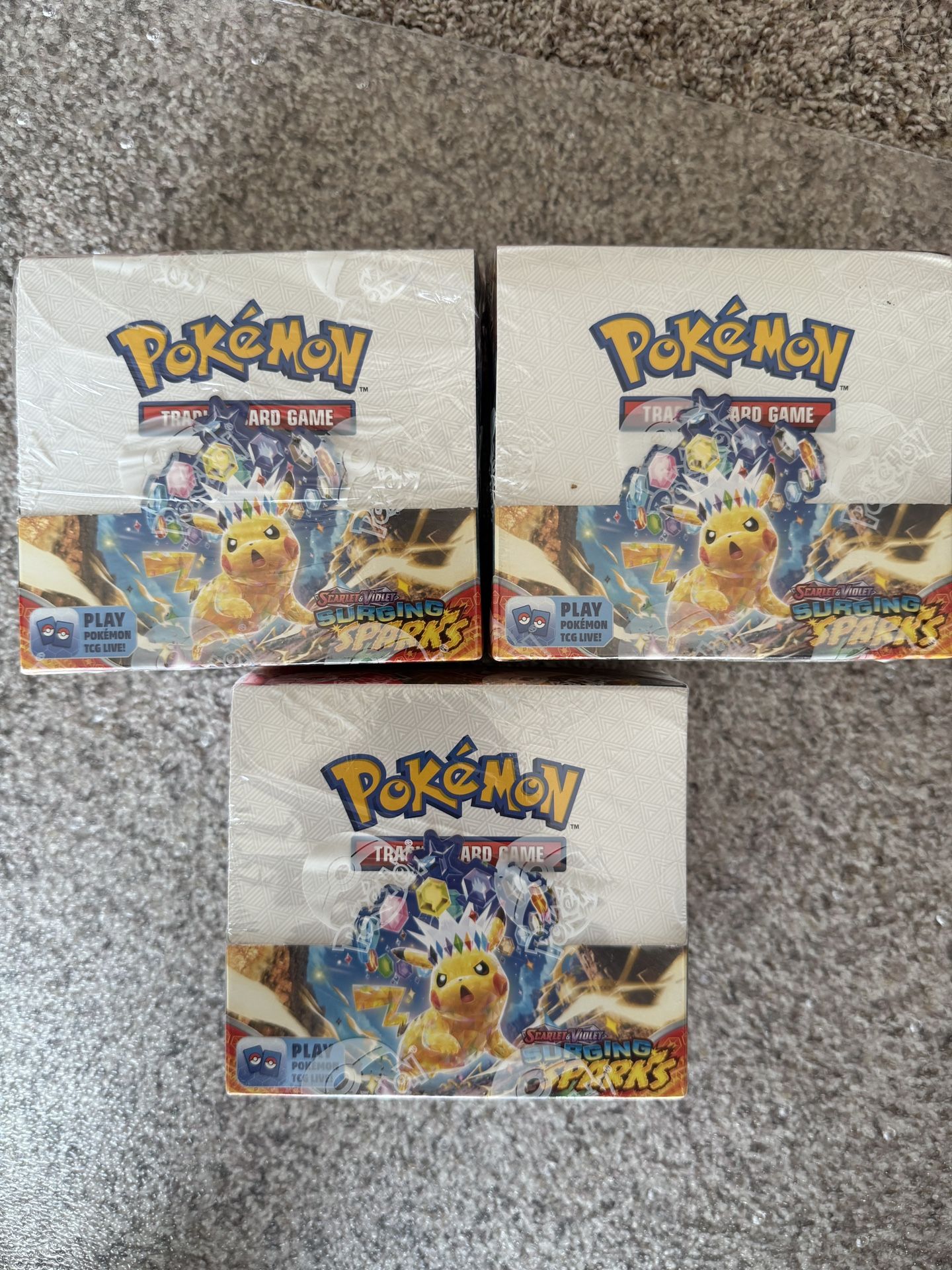 Pokemon Surging Sparks Booster Display Box New
