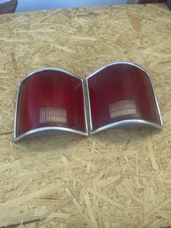 Taillights For Chevy Pickup 1973 To 1987 Original Gm