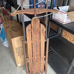 Vintage Snow Sled