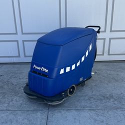 Untested Sold As Is Powr-Flite PAS28-DX Walk Behind Floor Scrubber