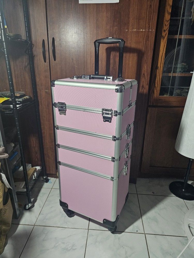 4 In 1 Rolling Makeup Case