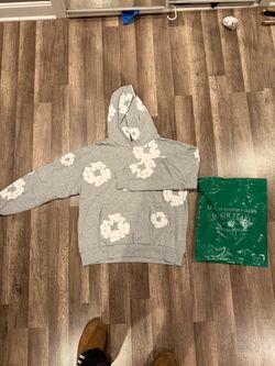 Grey designer hoodie