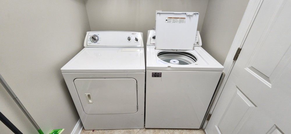 Whirlpool Washer and Dryer- Must sell this week