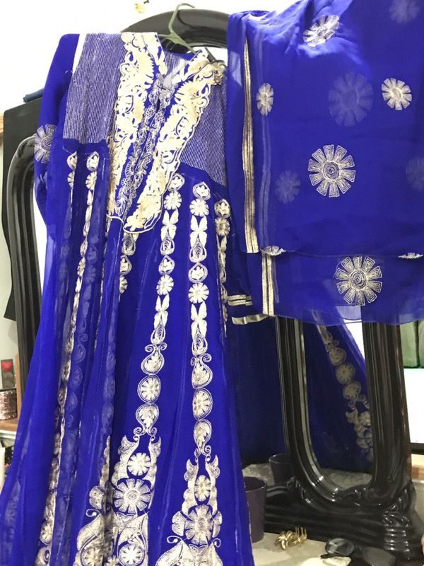 Indian /Pakistani 4 piece stiched frock