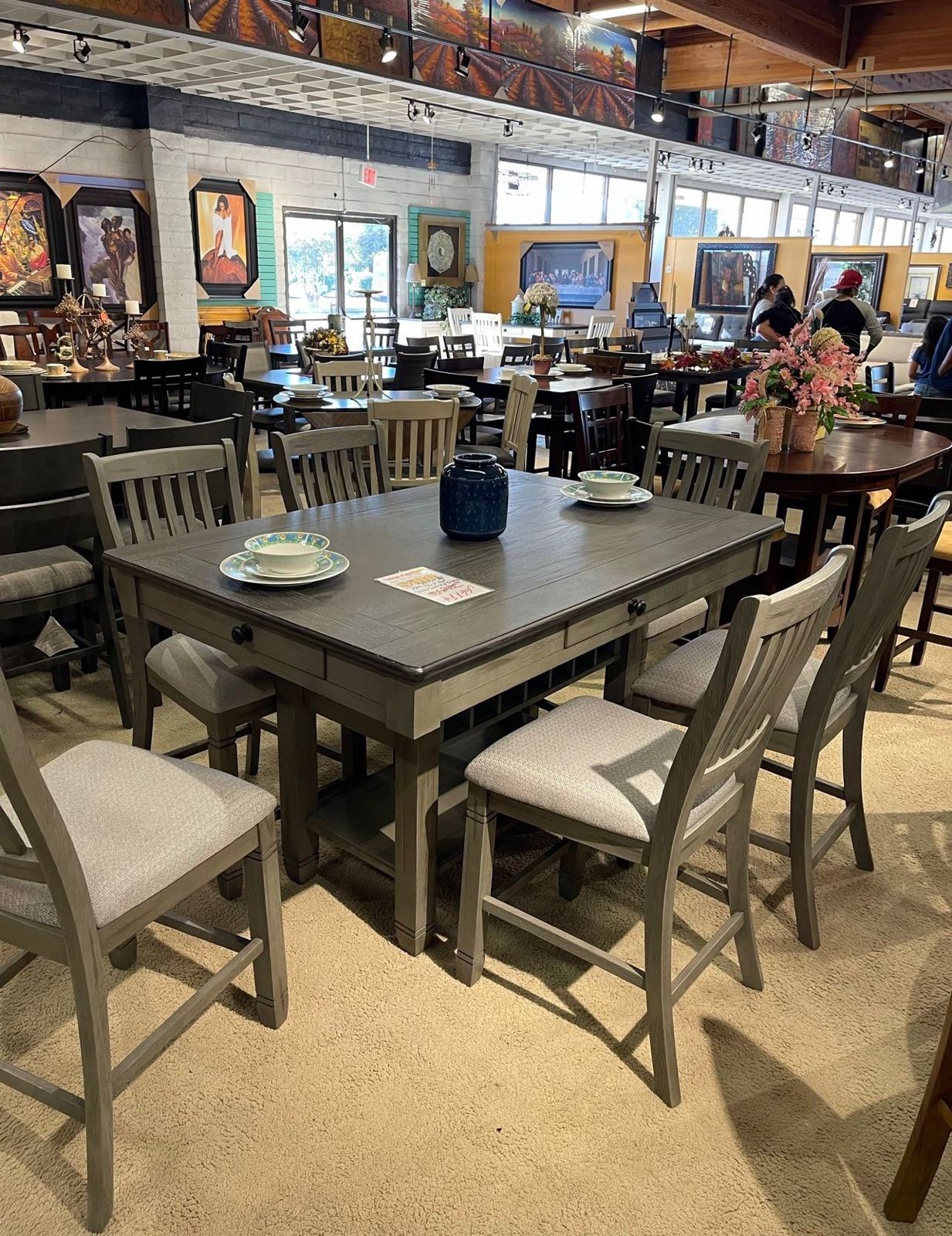 Dining Set Table With 4 Chairs