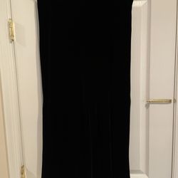 Ralph Lauren Black Velvet Skirt