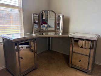 Mirrored Vanity