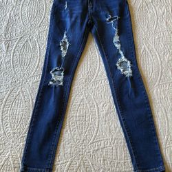 Women Jeans Size Small Color Blue 