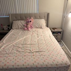 Bed Set Mattress Frame And 2 Night Stands 